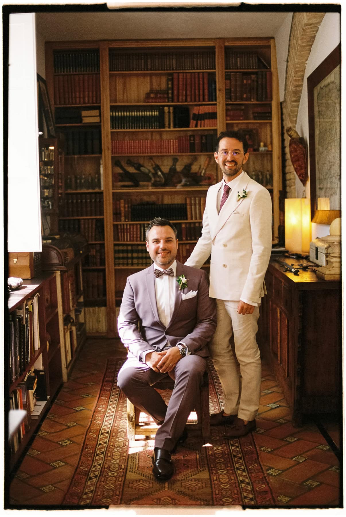 Fotografías analógicas de bodas