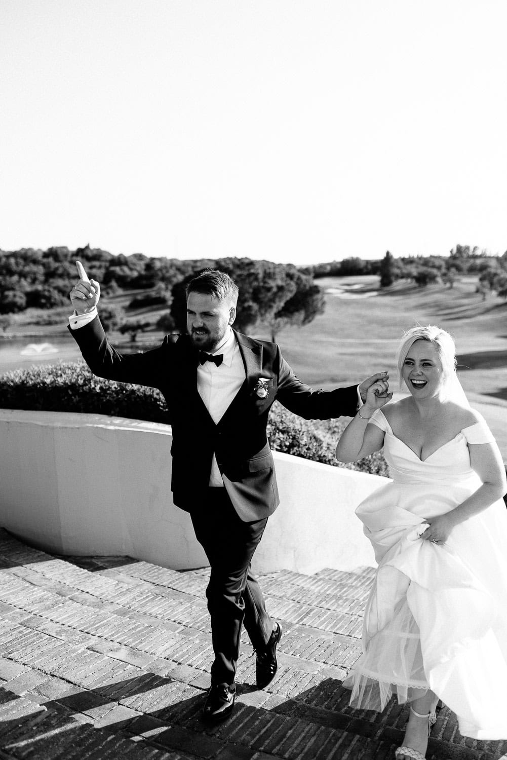 Impresionantes vistas al campo de golf desde el Hotel Montecastillo, Jerez, ideal para bodas.